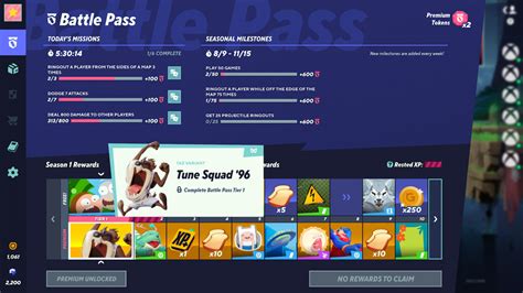 Multiversus Season Battle Pass Tier Rewards Full List Of Unlockables