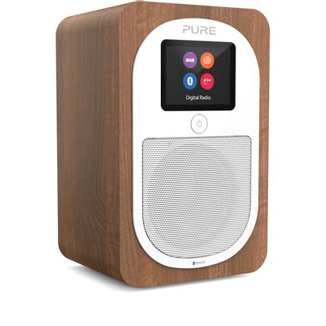 Pure Evoke H3 Compacte DAB FM En Bluetooth Keuken Radio Walnoot