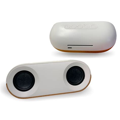 Rcs Certified Recycled Plastic & FSC Cork 10W Bluetooth Speaker - Cork