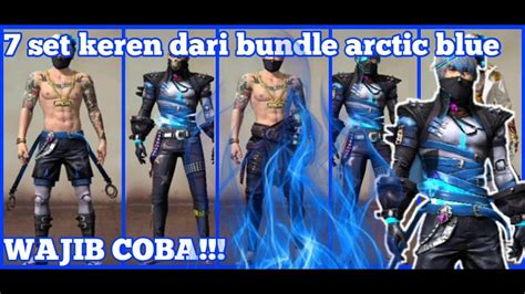 Set Bundle Arctic Blue Keren Wajib Coba Free Fire Battleground