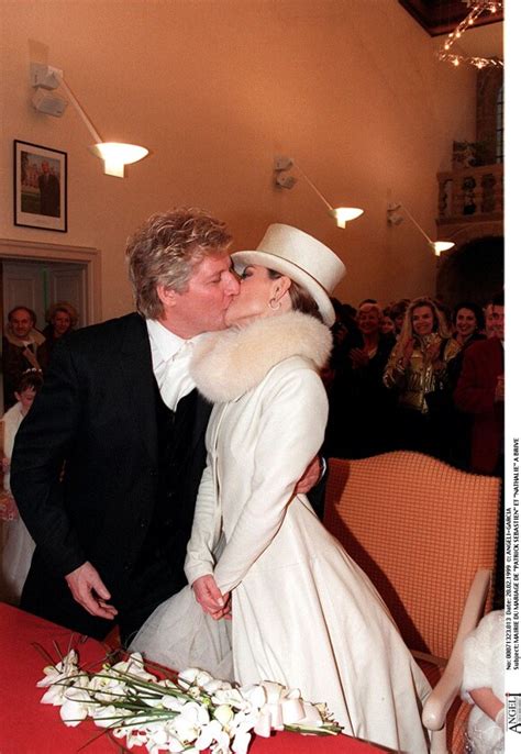 Photo Patrick Sébastien et sa femme Nathalie Boutot lors de leur