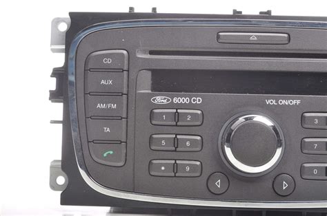 S MAX FOCUS MK2 LIFT MONDEO MK4 RADIO 6000CD KOD Shrot Pl