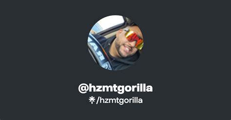 Hzmtgorilla Twitter Instagram Facebook TikTok Twitch Linktree