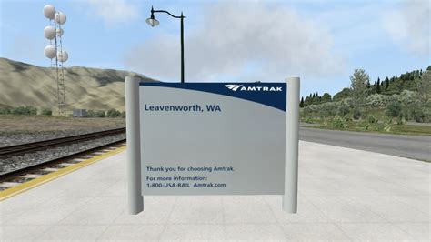 Train Simulator Amtrak Empire Builder At Leavenworth Icicle