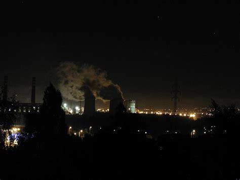 Free Picture Industrial City Night