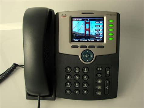 First Look Cisco Spa G Desktop Ip Phone With Wifi Bluetooth And