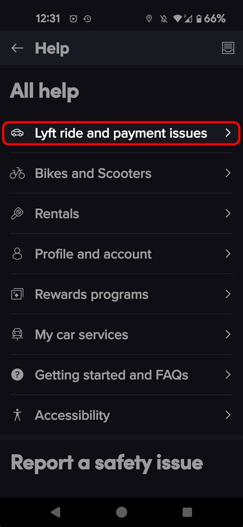 Lyft: How to contact customer service in the app, online or by phone