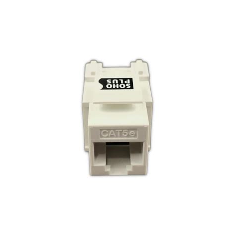 CONECTOR RJ 45 FEMEA CAT 5E BRANCO ROHS R T568A B FURUKAWA SOHO PLUS