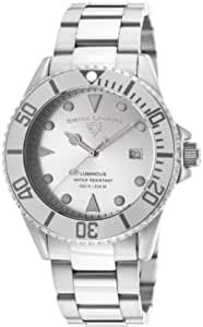 Amazon Swiss Legend Men S S Luminous Analog Display