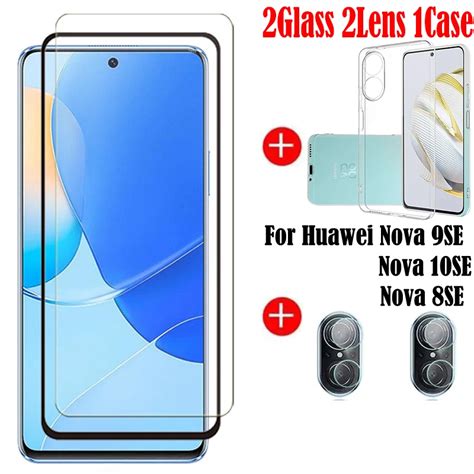 Full Glue Tempered Glass For Huawei Nova Se Screen Protector Glass