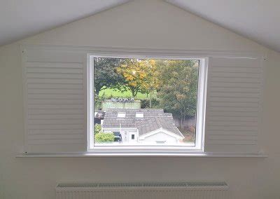 White Plantation Shutter Installed In Cabra Dublin