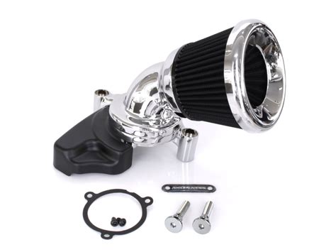 Arlen Ness Velocity 65 Degree Air Cleaner Kit Chrome Fits Touring