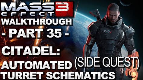 Automated Turret Schematics Mass Effect 3