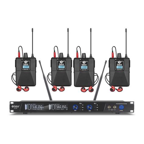 D Debra Audio Pro Er Uhf Dual Channel Wireless In Ear Monitor