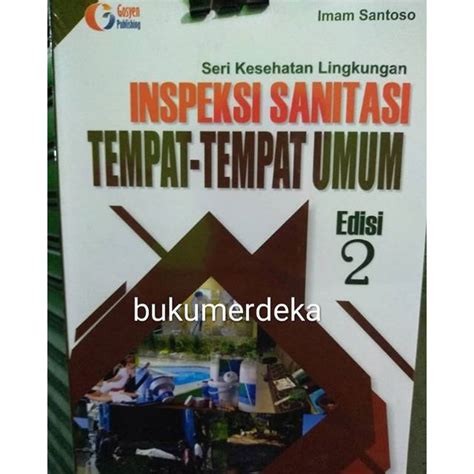 Jual Buku Inspeksi Sanitasi Tempat Tempat Umum Edisi Imam Santoso