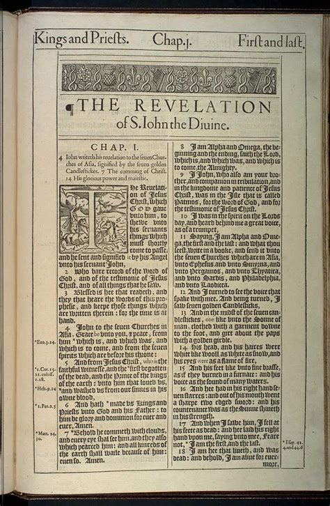 REVELATION CHAPTER 1 (ORIGINAL 1611 KJV)