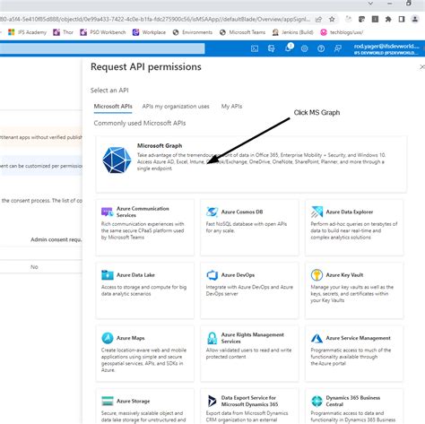 Add Azure App Registration Technical Documentation For Ifs Cloud