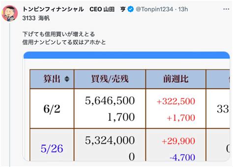 海帆 トンピン銘柄 海帆株急騰 まいゆきブログ