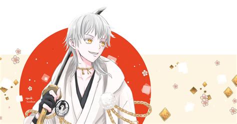 鶴丸国永刀剣乱舞 年賀状 2023 江口｡ ｡のイラスト Pixiv