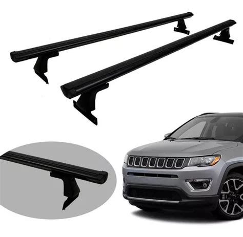 Travessa Rack Teto Jeep Compass Bepo Preta Mercadolivre