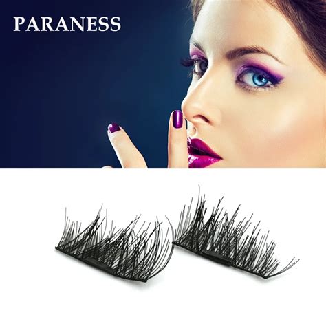 Brand Makeup 3D Mink Magnetic False Eyelashes Eyelash Extension Full