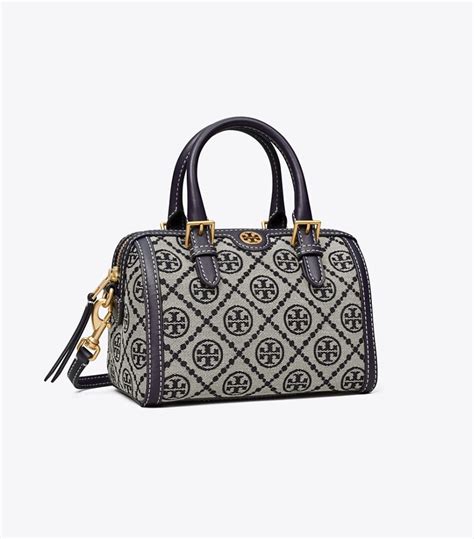 【约7 10天收货】 Tory Burch 汤丽柏琦 老花波士顿包 货号： 83970 405【中国香港210 图片 价格 品牌 报价】 海