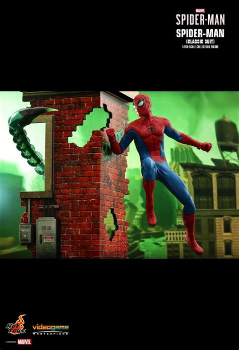 Spider Man Classic Suit Aus Dem Videospiel Marvel S Spider Man Von Hot Toys VGM48 Classic Suit