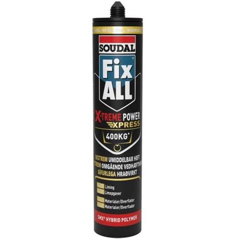 Soudal Fix ALL X Treme Power Express Lim Bengts