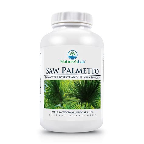 Nature S Lab Saw Palmetto 450 Mg 90 Capsules Walmart