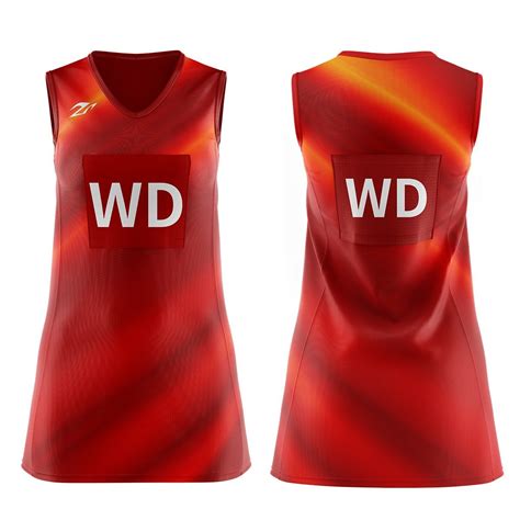 OEM Custom Sublimated Netball Dresses Netball Club Team Women Uniforms