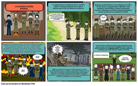 La Segunda Guerra Mundial Storyboard By 04cac2d9