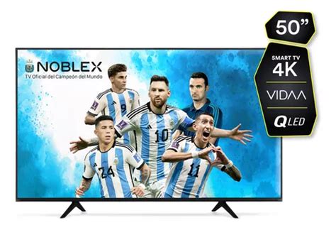 Tv Noblex Black Series 50 Smart Uhd Uled Dk50x9500 Cuotas Al Mismo