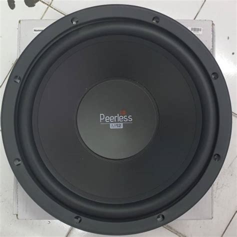 Jual Subwoofer Peerless By Cello Audio Inch M Mk Double Dual