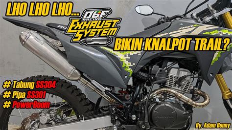 REVIEW PURE SOUND Knalpot ABF Racing GTX D Series Di CRF 150L By