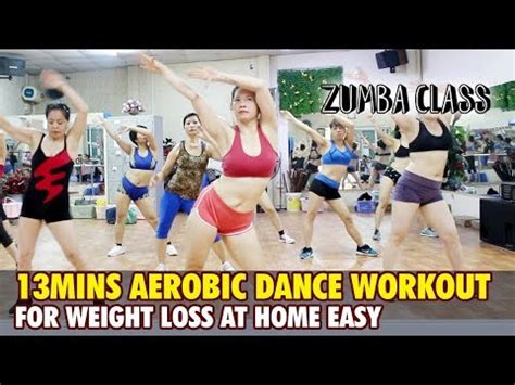 Mins Aerobic Dance Workout For Weight Loss At Home Easy L Aerobic