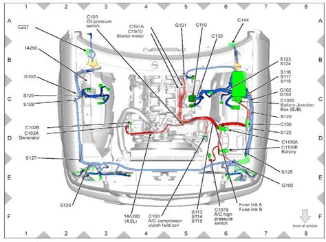 Explorer Engine Bay Diagram Detailed Engine Bay Pics Ford