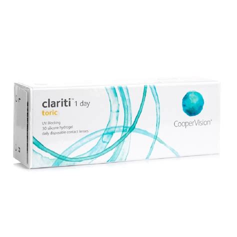 CooperVision clariti 1day toric Daily Disposable Lenses