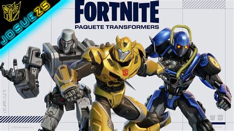 Nuevo Paquete De Transformers En Fortnite YouTube