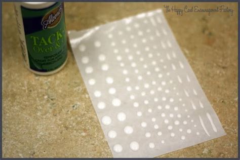 Make Your Own Glue Dots Happy Card Factory Glue Dots Card Factory