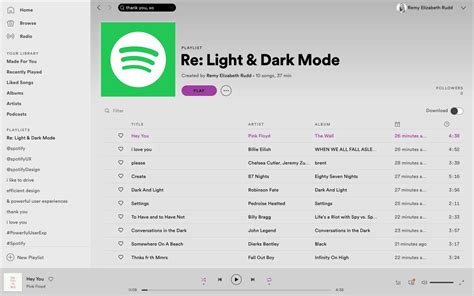 All Platforms Light Mode Toggle Page 45 The Spotify Community