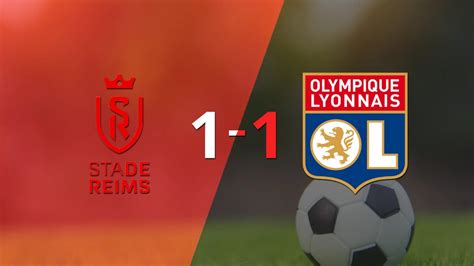 Stade De Reims Y Olympique Lyon Se Reparten Los Puntos Y Empatan 1 1