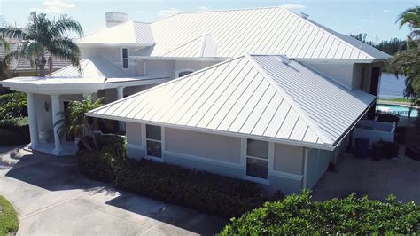 Standing Seam Metal Roof In Vero Beach Florida Youtube