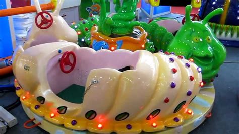 Caterpillar Garden Kiddie Rides Youtube