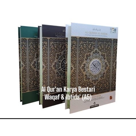 Al Quran Al Karim Waqaf Dan Ibtida A5 Karya Bestari Shopee