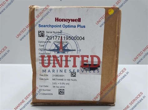 Honeywell B N Searchpoint Optima Plus Gas Detector United