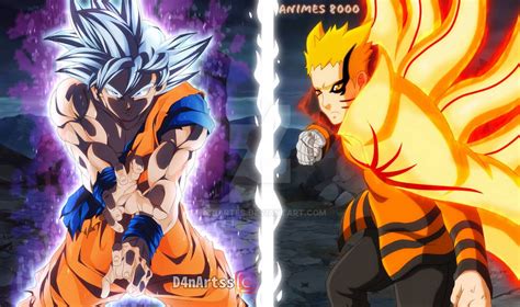 Goku Utra Instinto E Naruto New Form By Aniartes On Deviantart Dragon