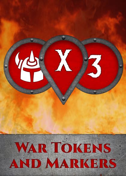 War Tokens And Markers Bundle Lazarus