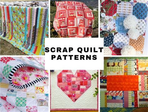 33+ Scrap Quilt Patterns: Create Something Beautiful From Your Leftover ...