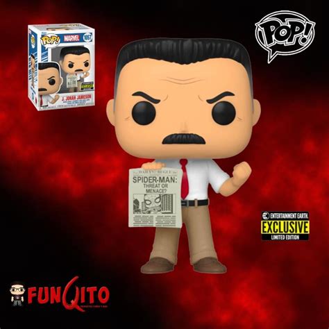 Marvel J Jonah Jameson Funko Pop Exclusivo Funqito