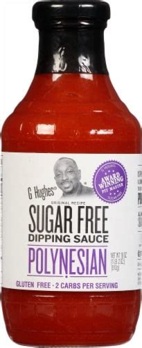 G Hughes Sugar Free Polynesian Dipping Sauce, 18 oz - Kroger